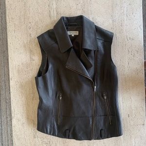 Libeskind Lamb Leather Vest